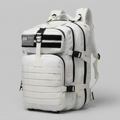 Sac À Dos Militaire Imperméable 30L/50L Blanc-(50L)