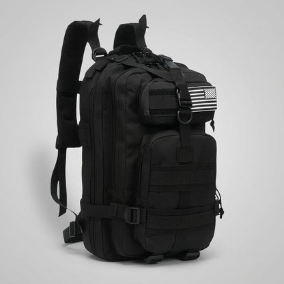 Sac À Dos Militaire Imperméable 30L/50L Noir-(30L)