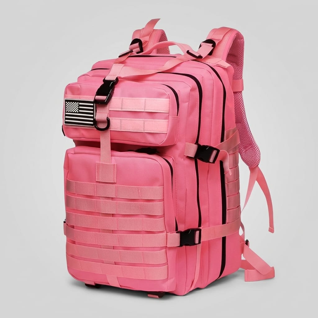 Sac À Dos Militaire Imperméable 30L/50L Rose-(50L)