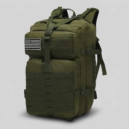 Sac À Dos Militaire Imperméable 30L/50L Vert-(50L)