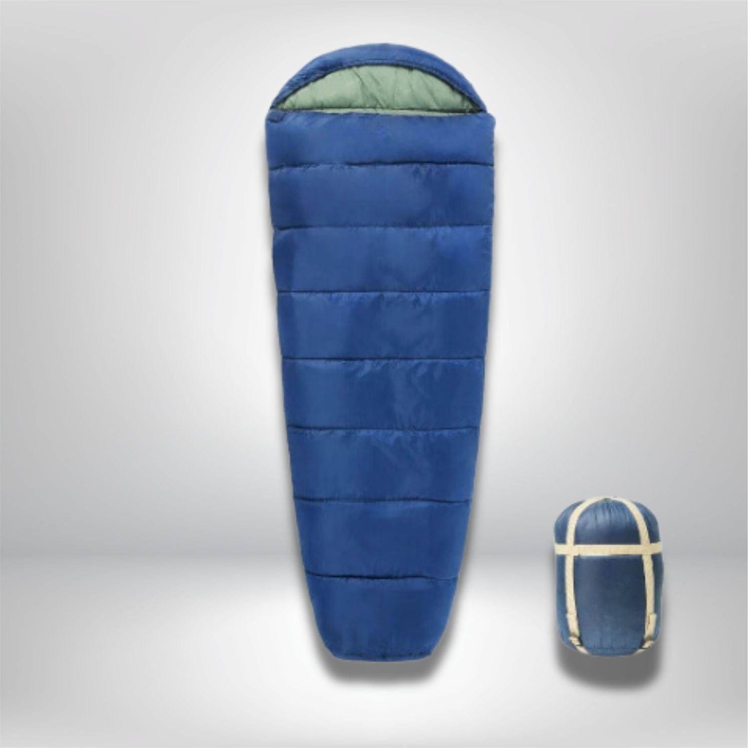 Sac de couchage 4 saisons | HikingHavens® Bleu