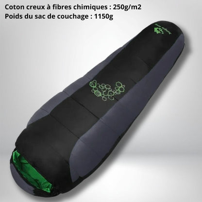 Sac de couchage grand froid Modèle 1  Gris  1150g