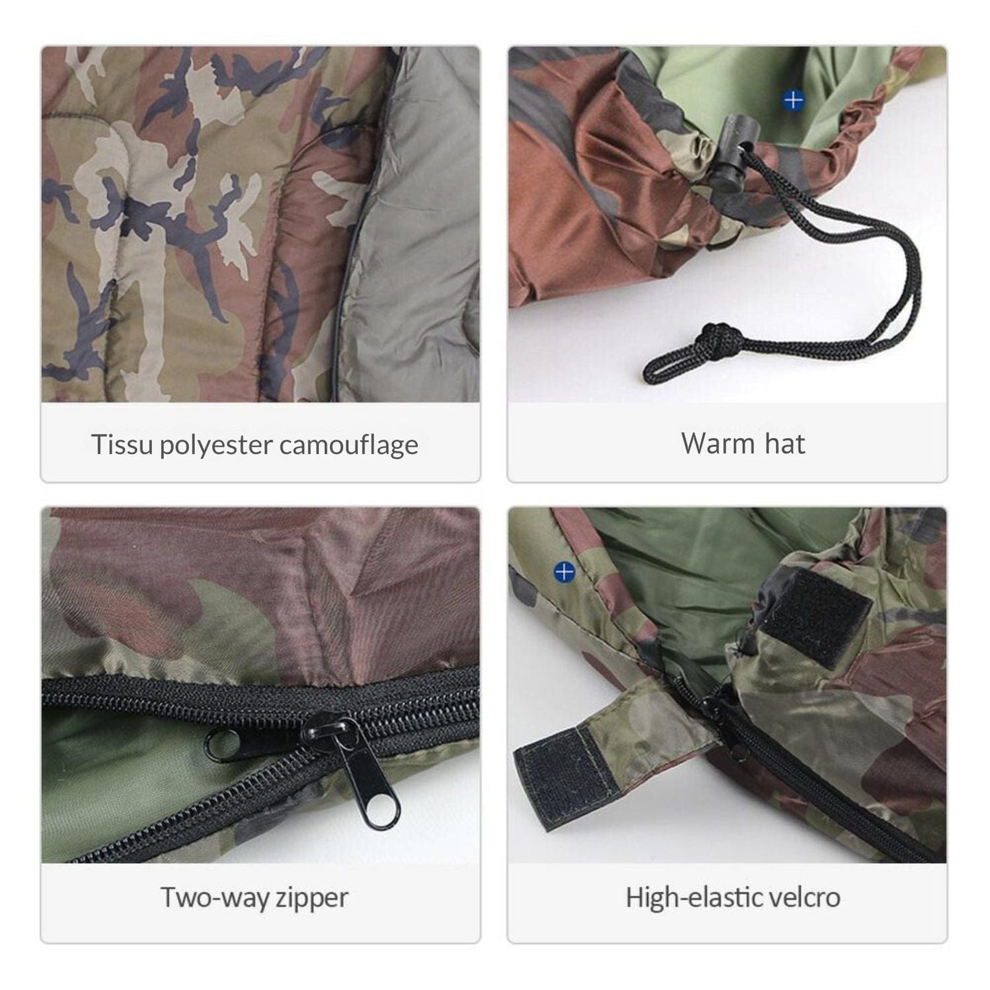 sac de couchage militaire 190x75cm