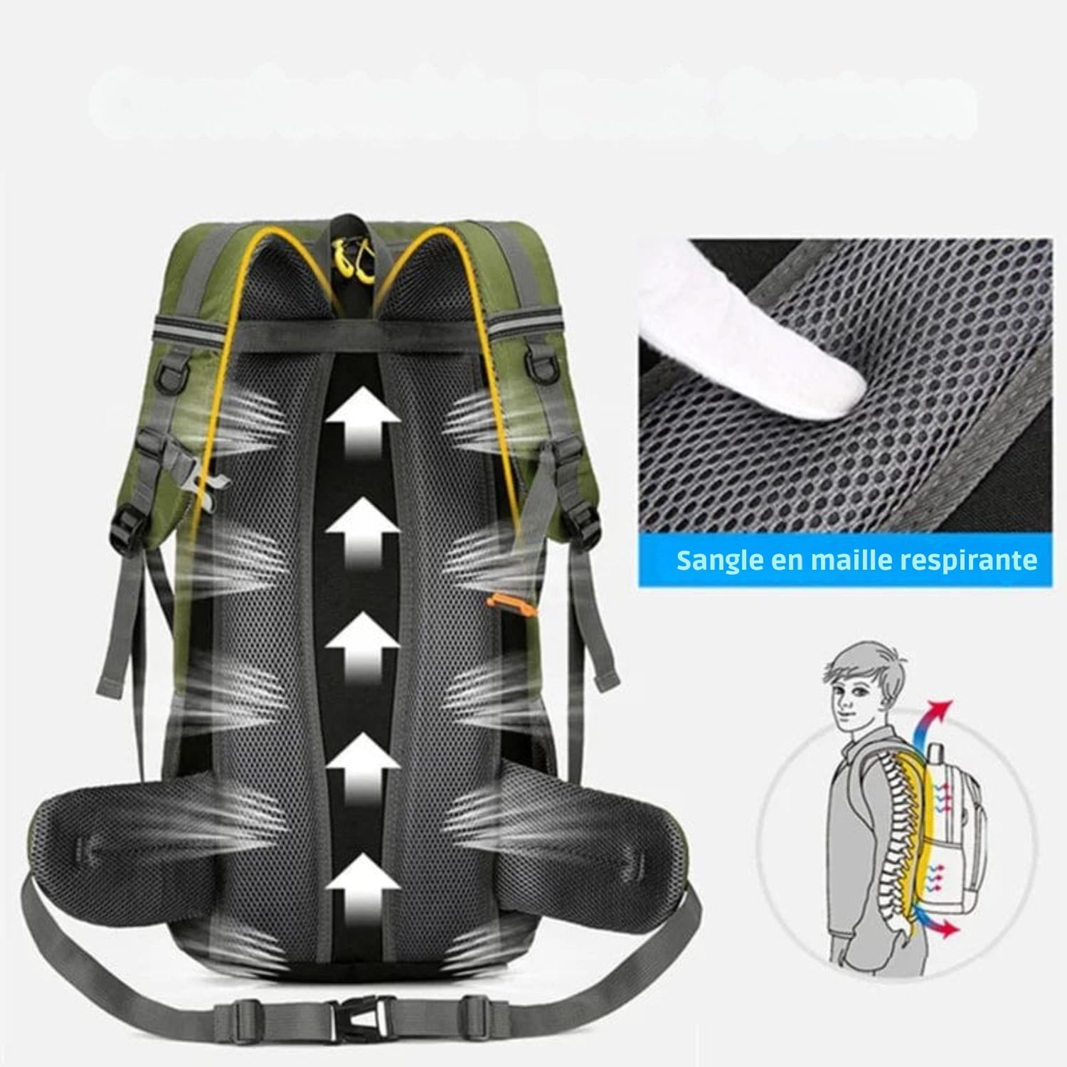 sac de randonnée 50l