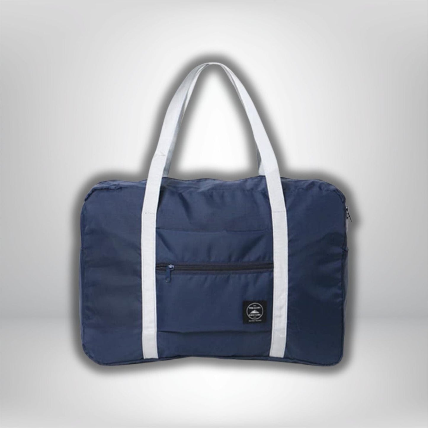 Sac pliable en nylon pour la randonnée 48*32*16 / BLEU MARINE