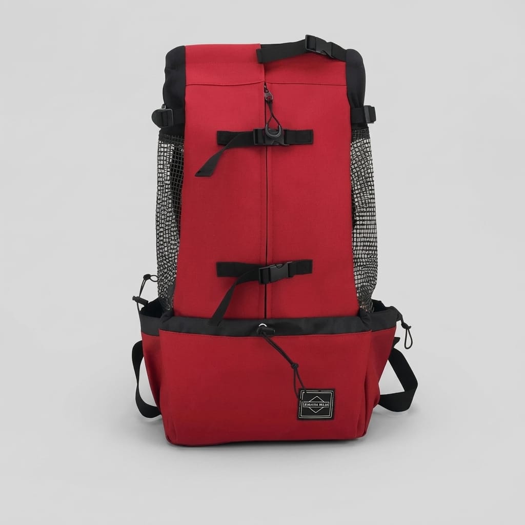Sac Porte Chien Randonnée Rouge / S (1-5 kg)