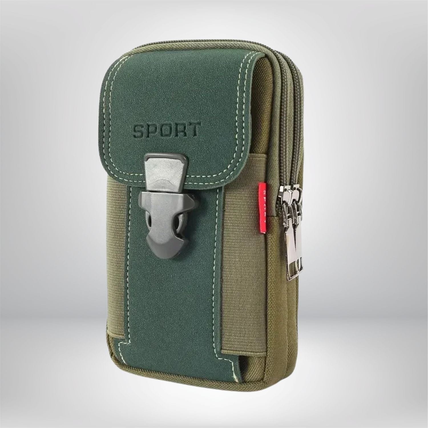Sacoche ceinture randonnée Vert 2