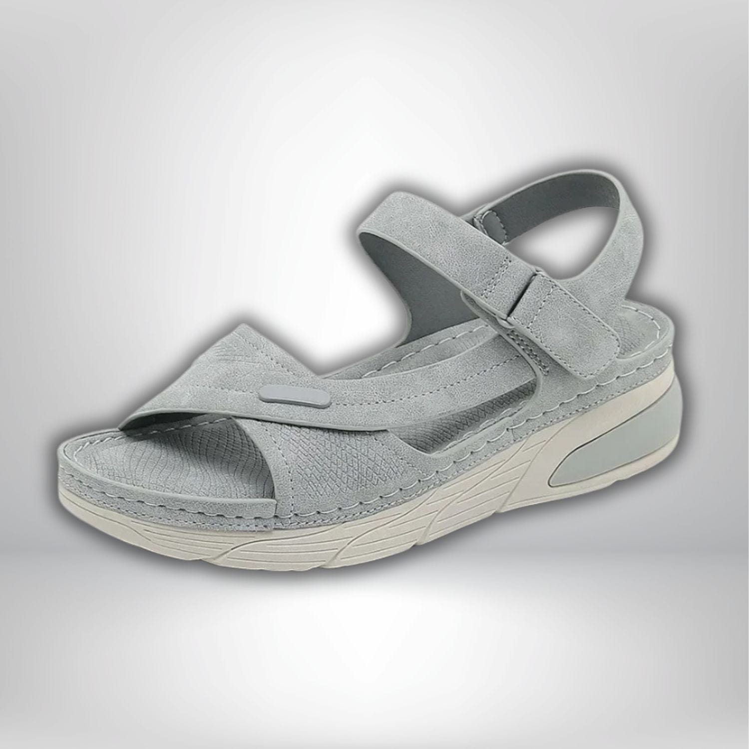 sandale femme confortable pour marcher  Gris / 39