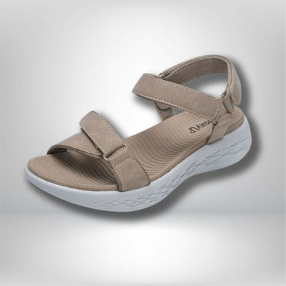 Sandales de randonnée femme pieds sensibles Beige / 36