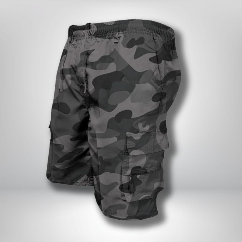 Short camouflage homme Camouflage Gris / S