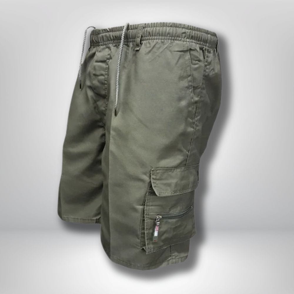 Short camouflage homme Vert Militaire / S