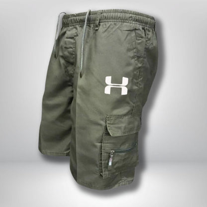 Short de randonnée homme Court Vert Militaire / Asia S 45-50 KG