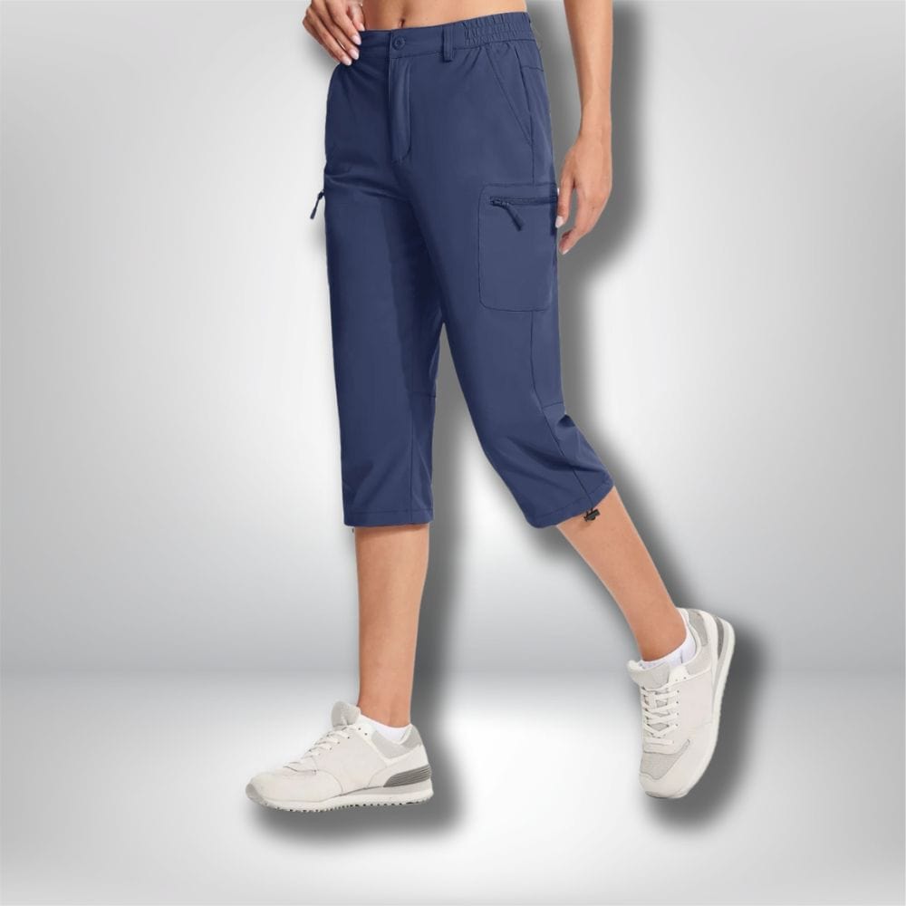 Short long randonnée femme  Bleu Marine / CN M (US XS)