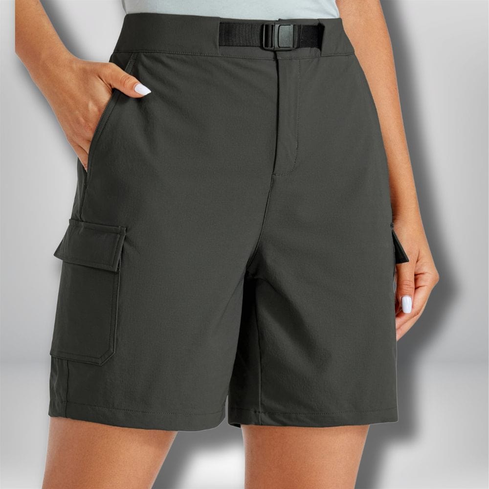 Short randonnée | Femme avec poches  Vert montagne 03 / US XXS(00)