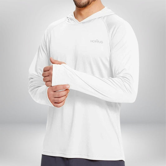 t shirt randonnée homme Blanc / S