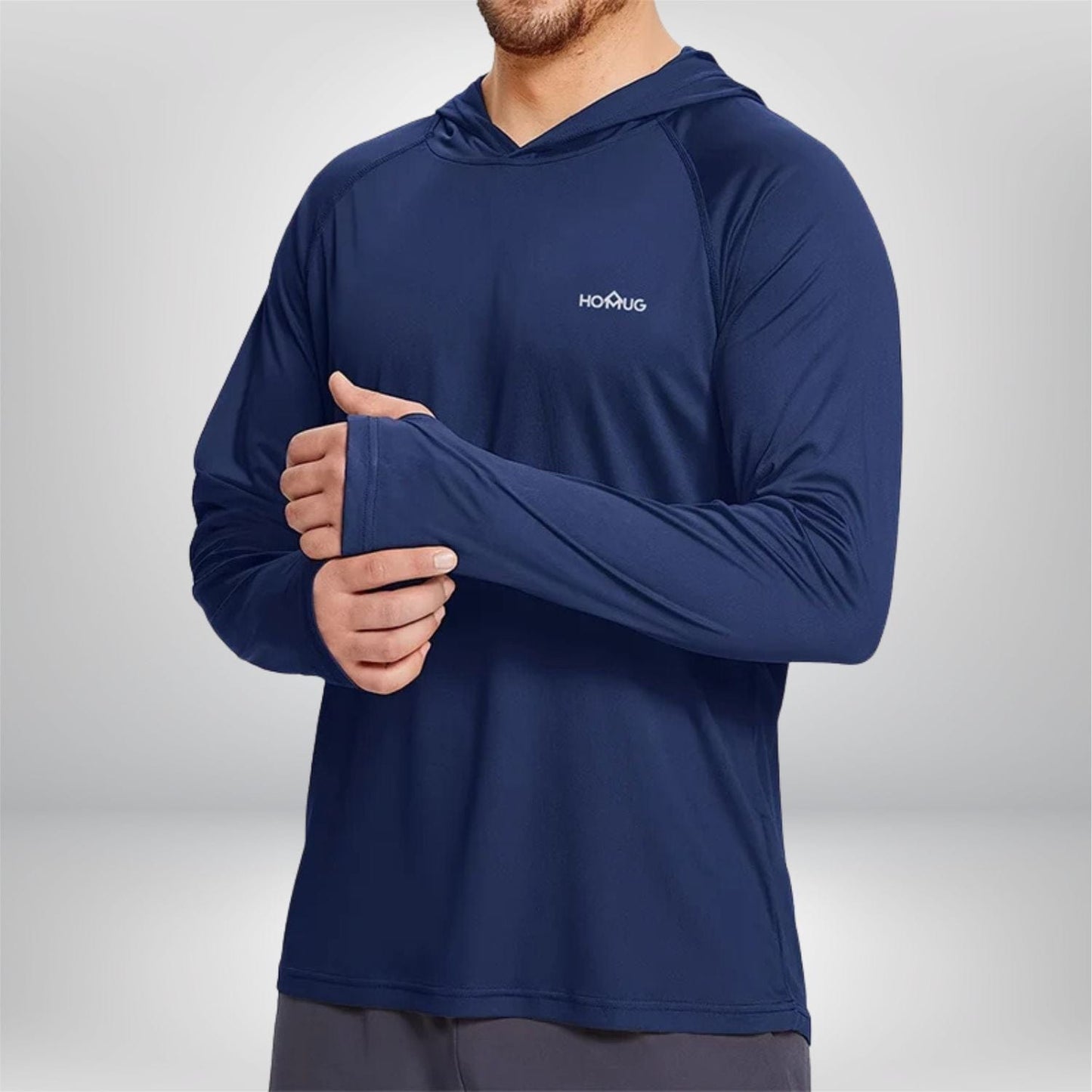 t shirt randonnée homme Bleu marine / S