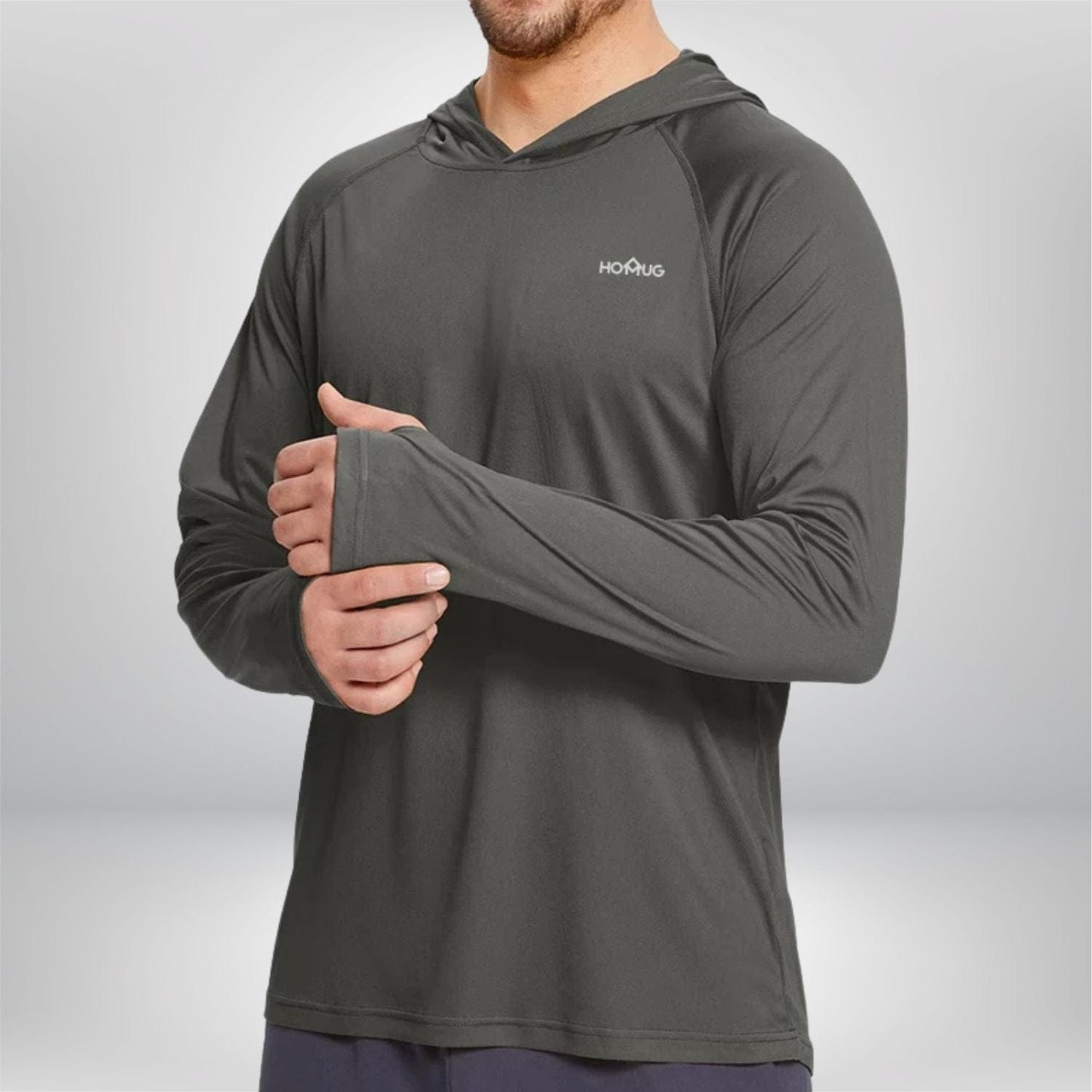 t shirt randonnée homme Gris foncé / S