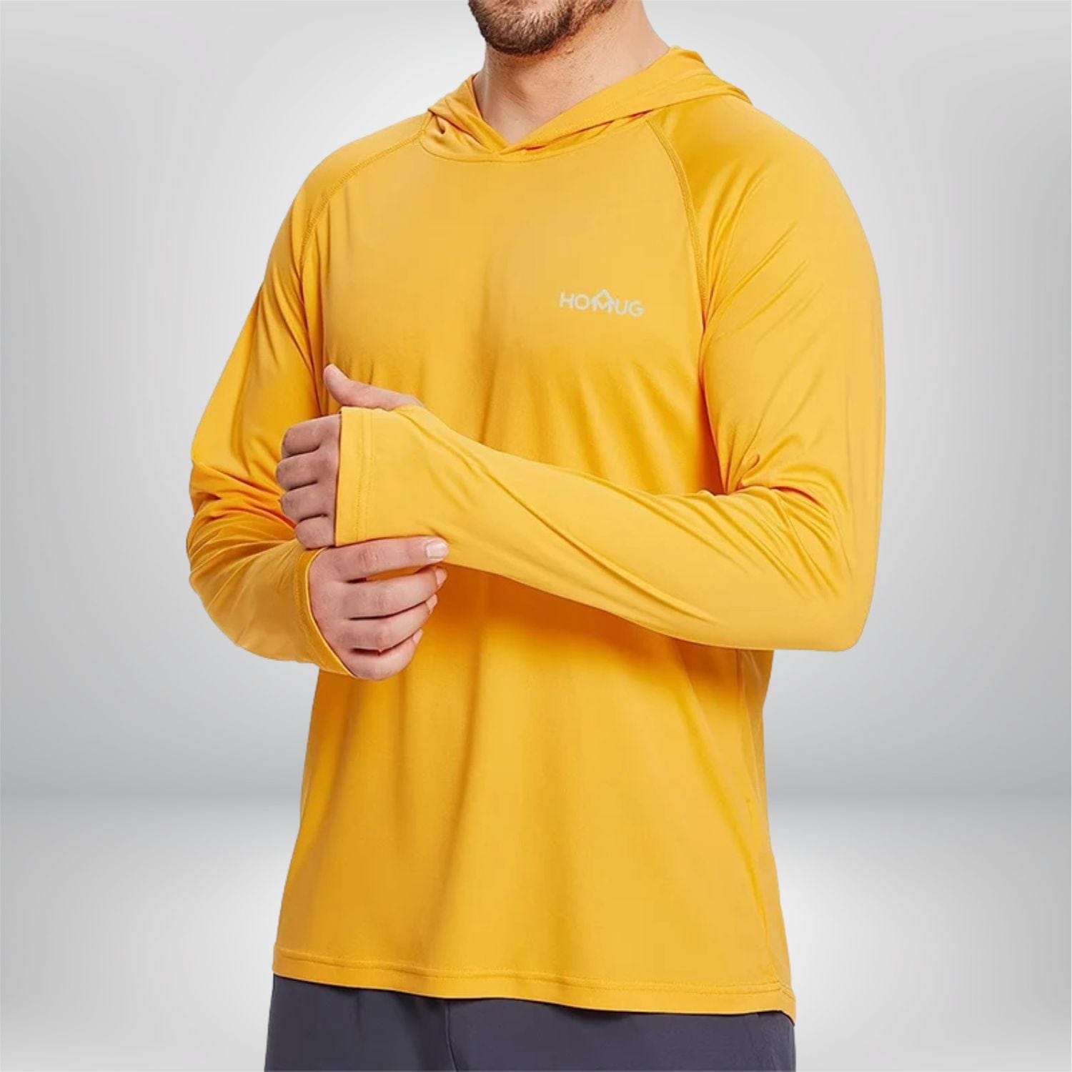 t shirt randonnée homme Jaune / S