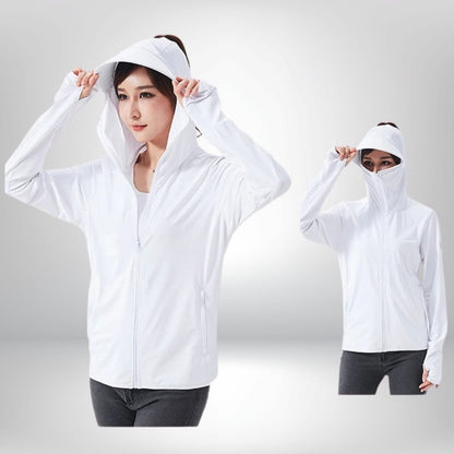 Veste anti uv femme Blanc / XXL