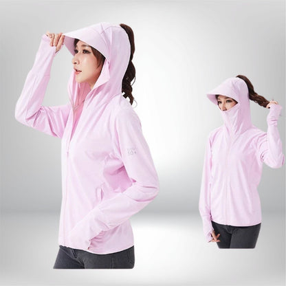 Veste anti uv femme Rose / M