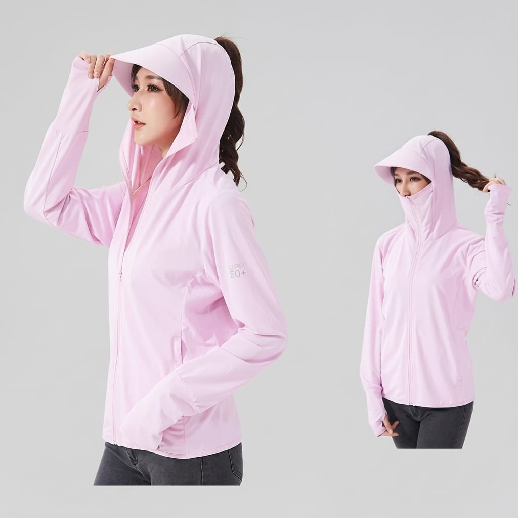 Veste anti uv femme Rose / M