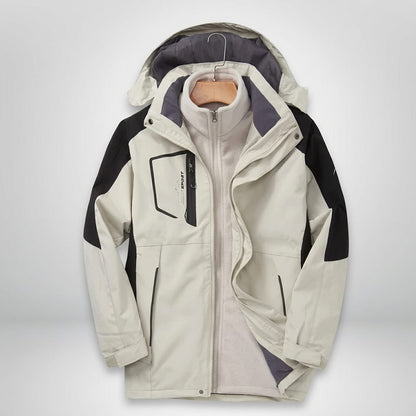veste chaude randonnée homme Beige / XL