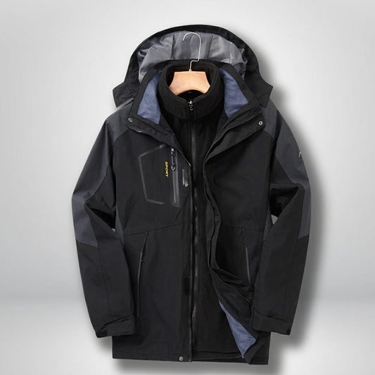 veste chaude randonnée homme Noir / XL