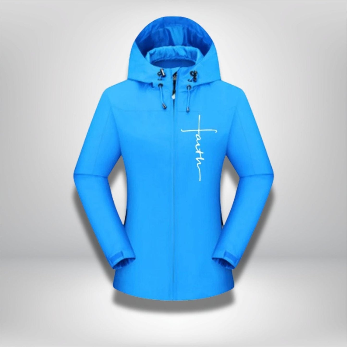 Veste coupe vent randonnée femme Bleu / S