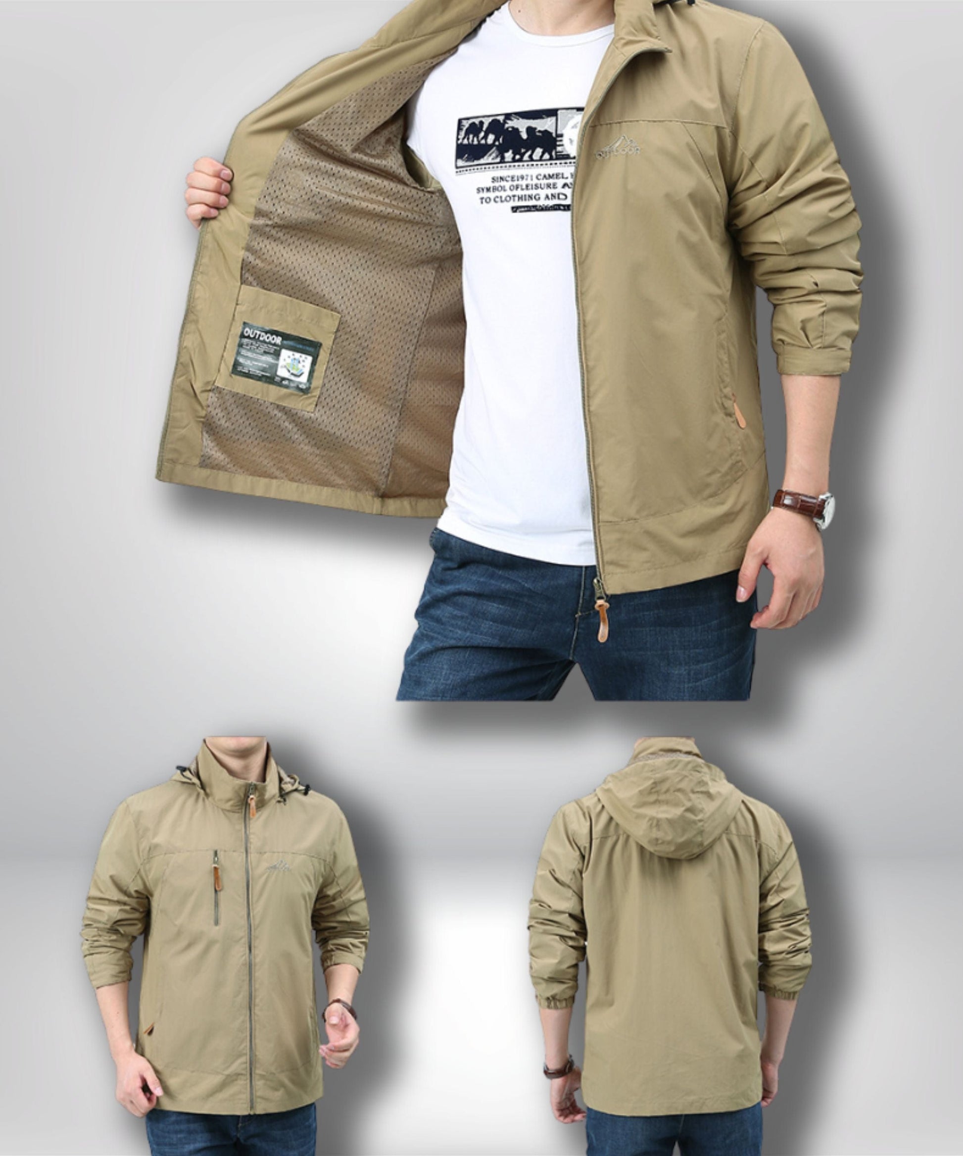 veste coupe vent randonnée homme
