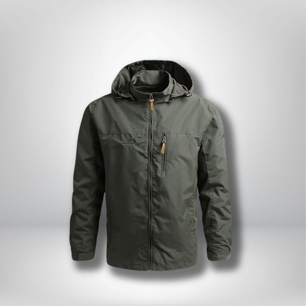 veste coupe vent randonnée homme Vert Militaire-Jacket / M