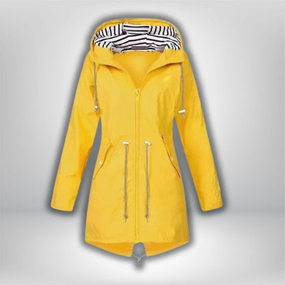 veste de pluie randonnée femme jaune / 4XL
