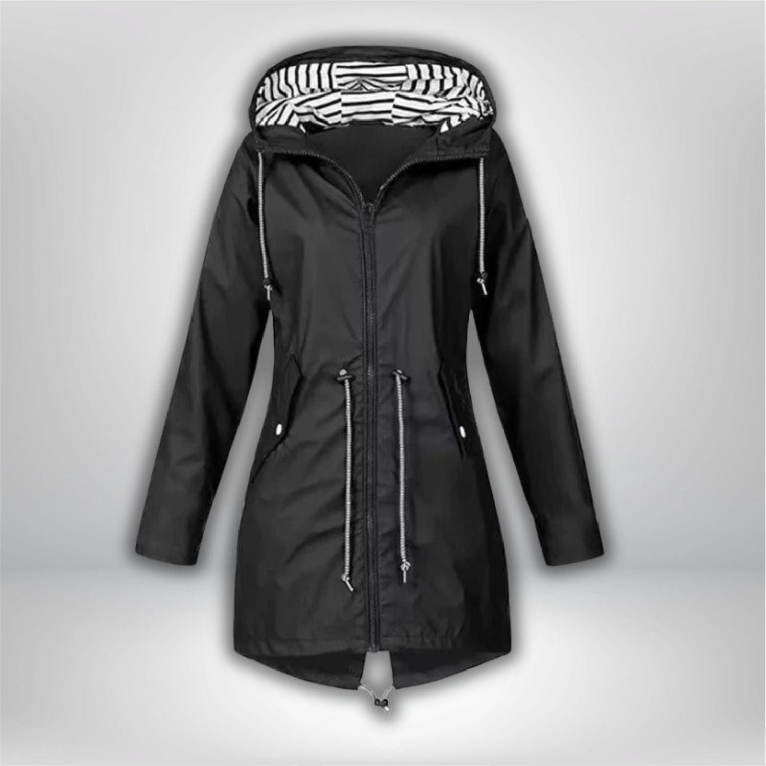 Veste de pluie pour femmes - GUOCU - Légère et imperméable - Capuche et Veste de pluie pour femmes - GUOCU - Légère et imperméable - Capuche et