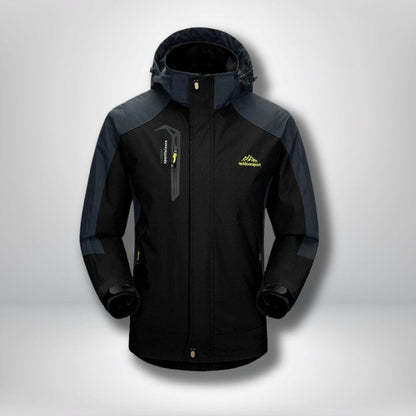 Veste de randonnée imperméable et Respirante Noir / L