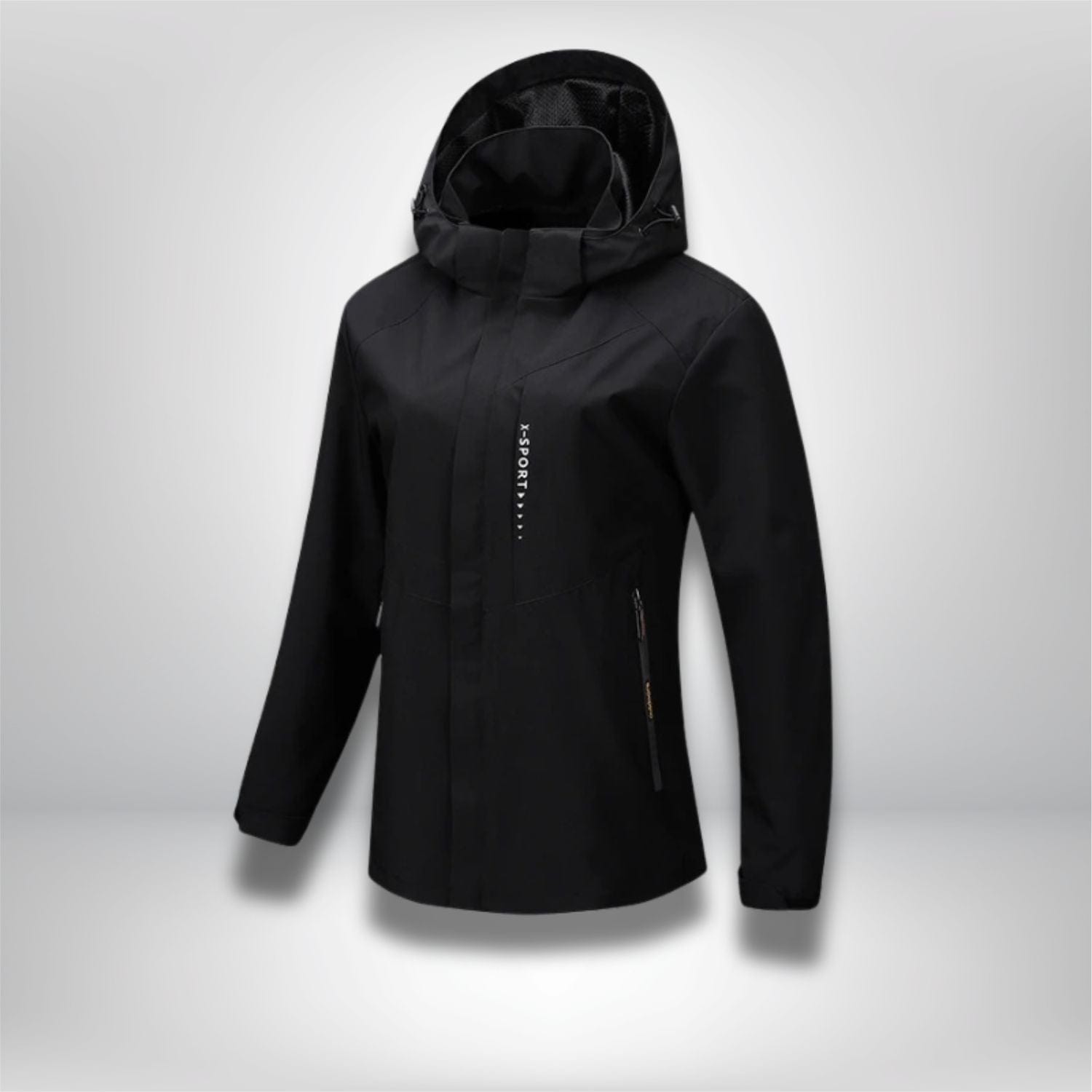 veste imperméable 3 en 1 femme NOIR / M