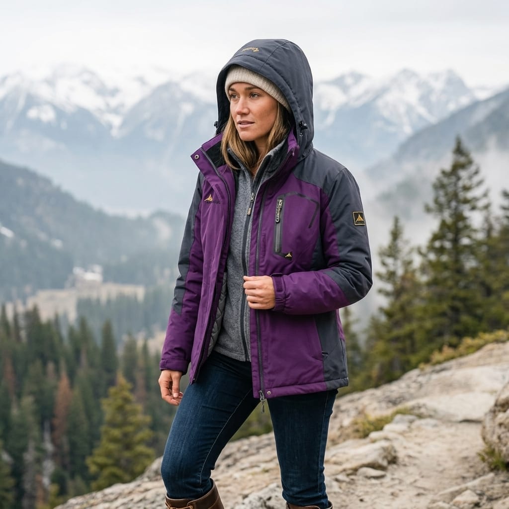 Veste imperméable femme randonnée