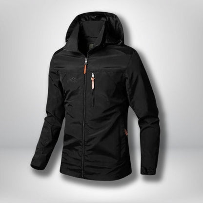Veste imperméable homme randonnée Noir DT8817 / M(50-60Kg)