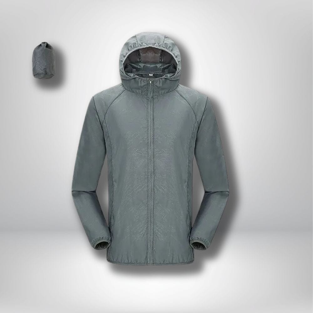 Veste impermeable randonnée 4XL / Unisex Gris