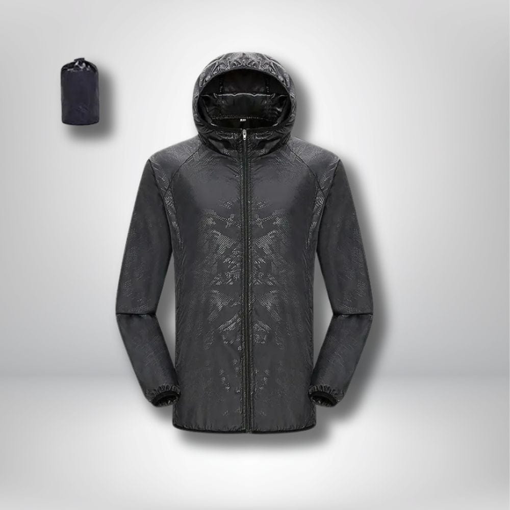 Veste impermeable randonnée 4XL / Unisex Noir