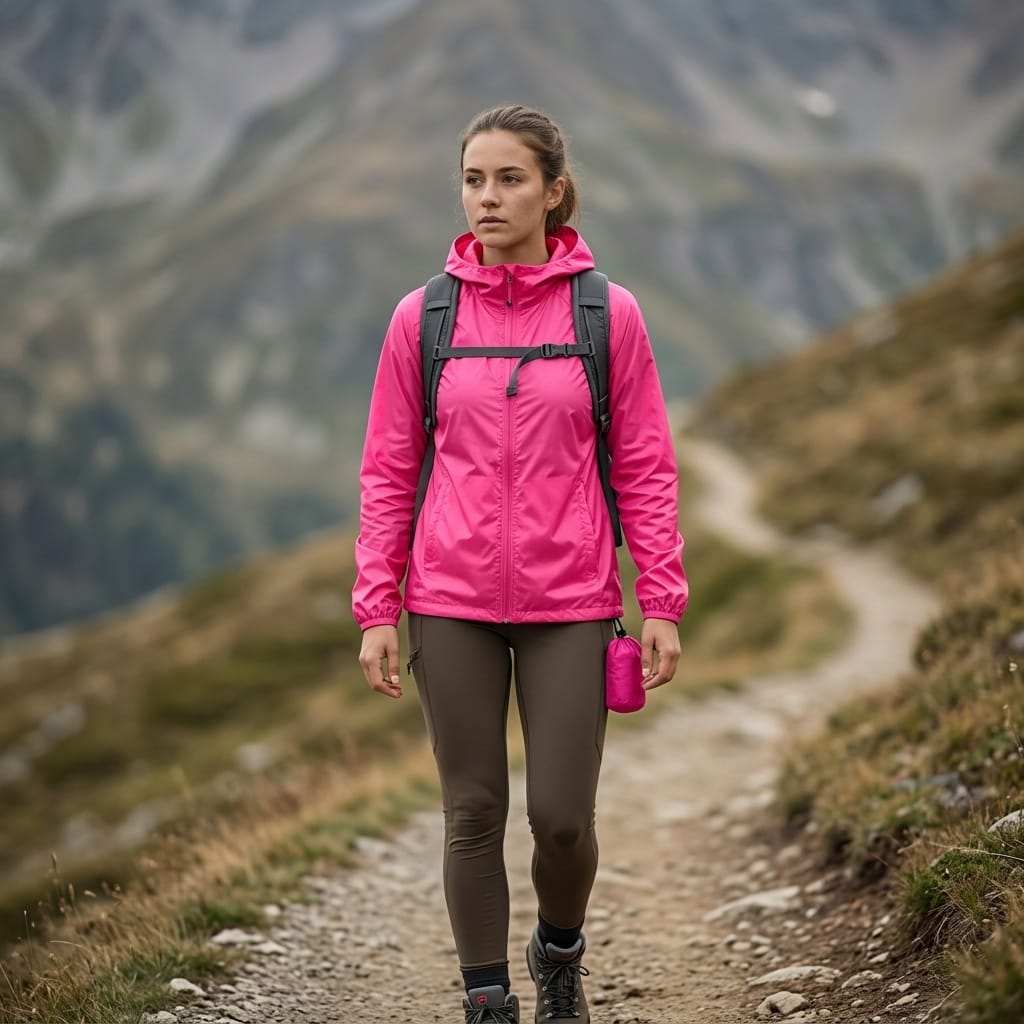 Veste pluie randonnée