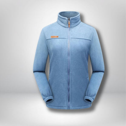 Veste polaire randonnée femme Bleu ciel / M