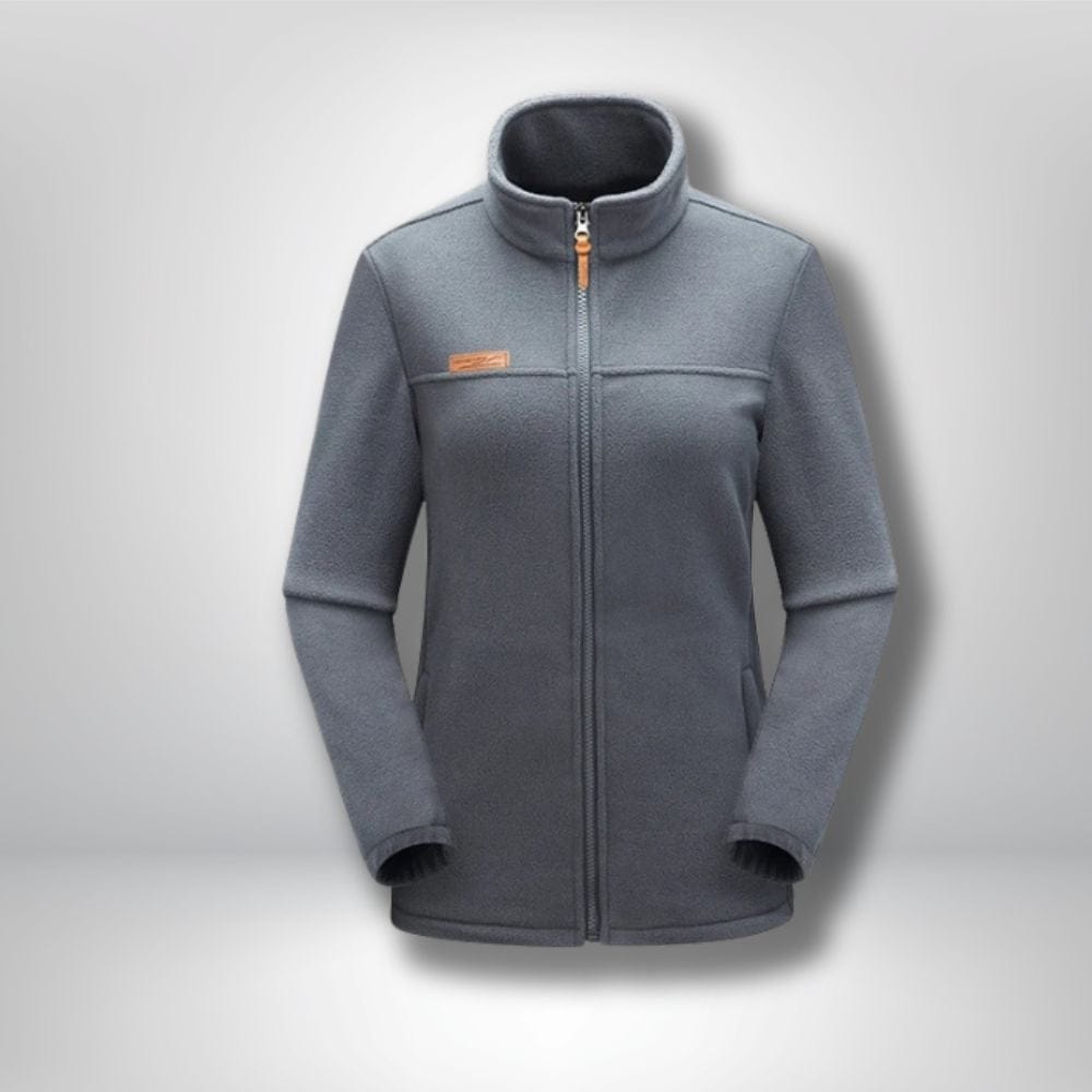 Veste polaire randonnée femme Gris / M