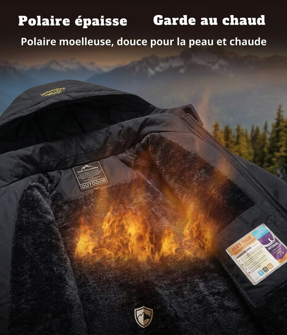 Veste polaire randonnée homme