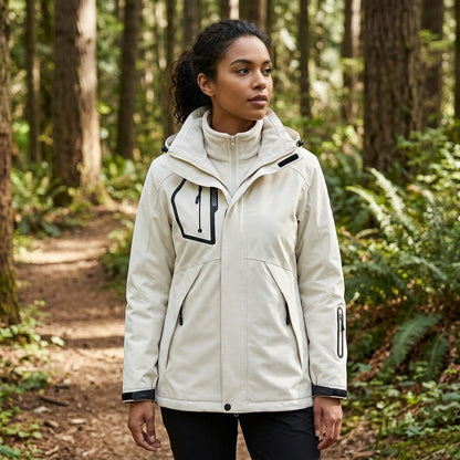 veste randonnée femme 3 en 1