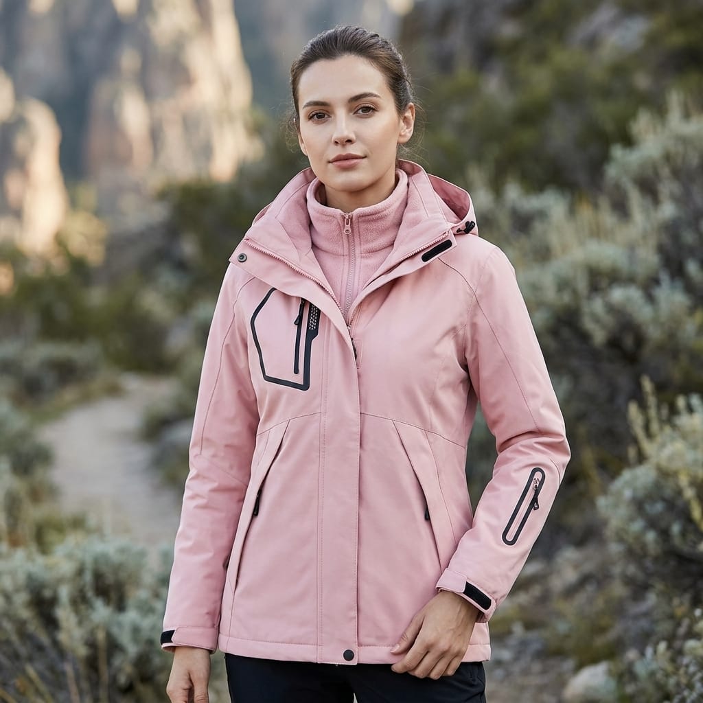 veste randonnée femme 3 en 1