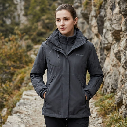 veste randonnée femme 3 en 1