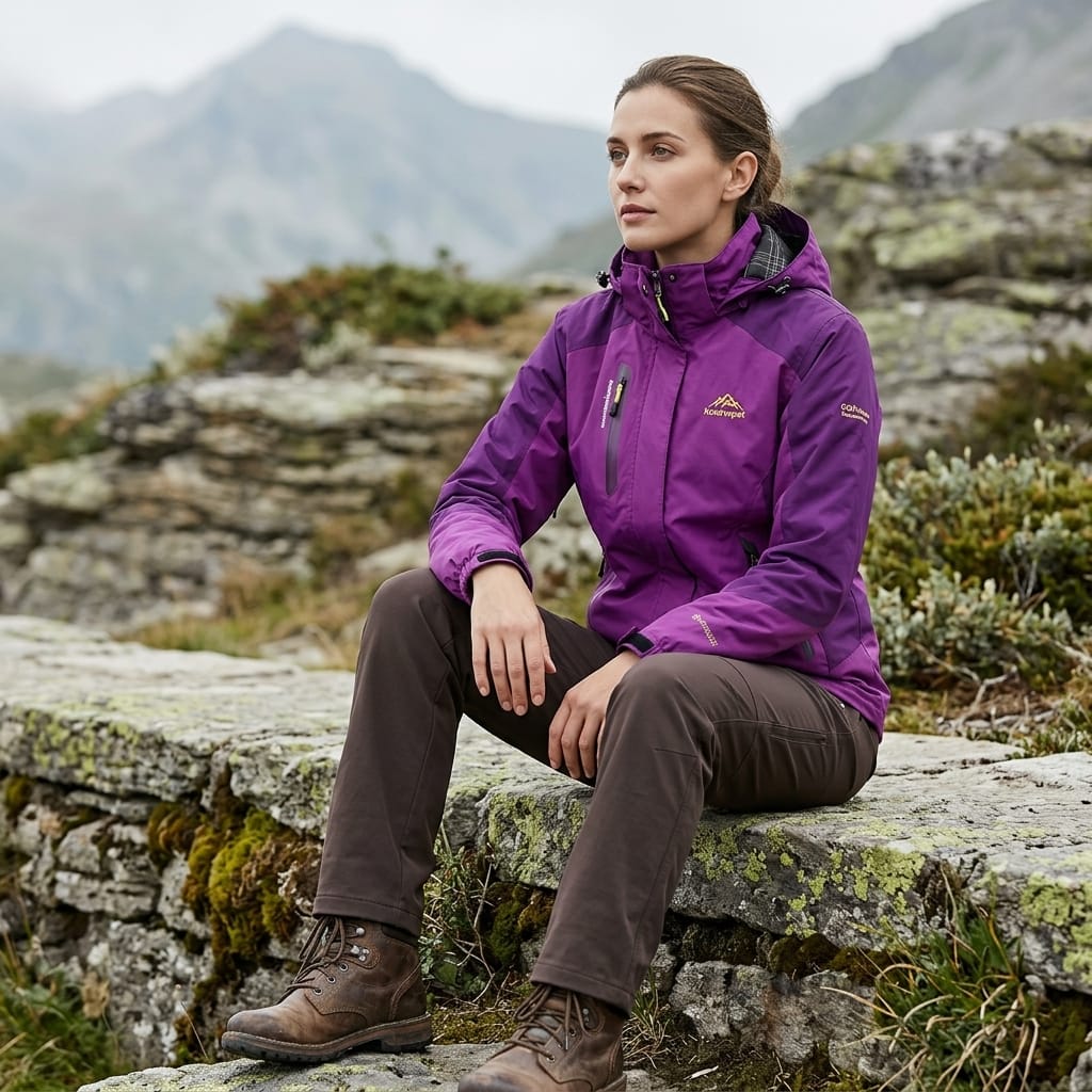 veste randonnée femme imperméable et respirante