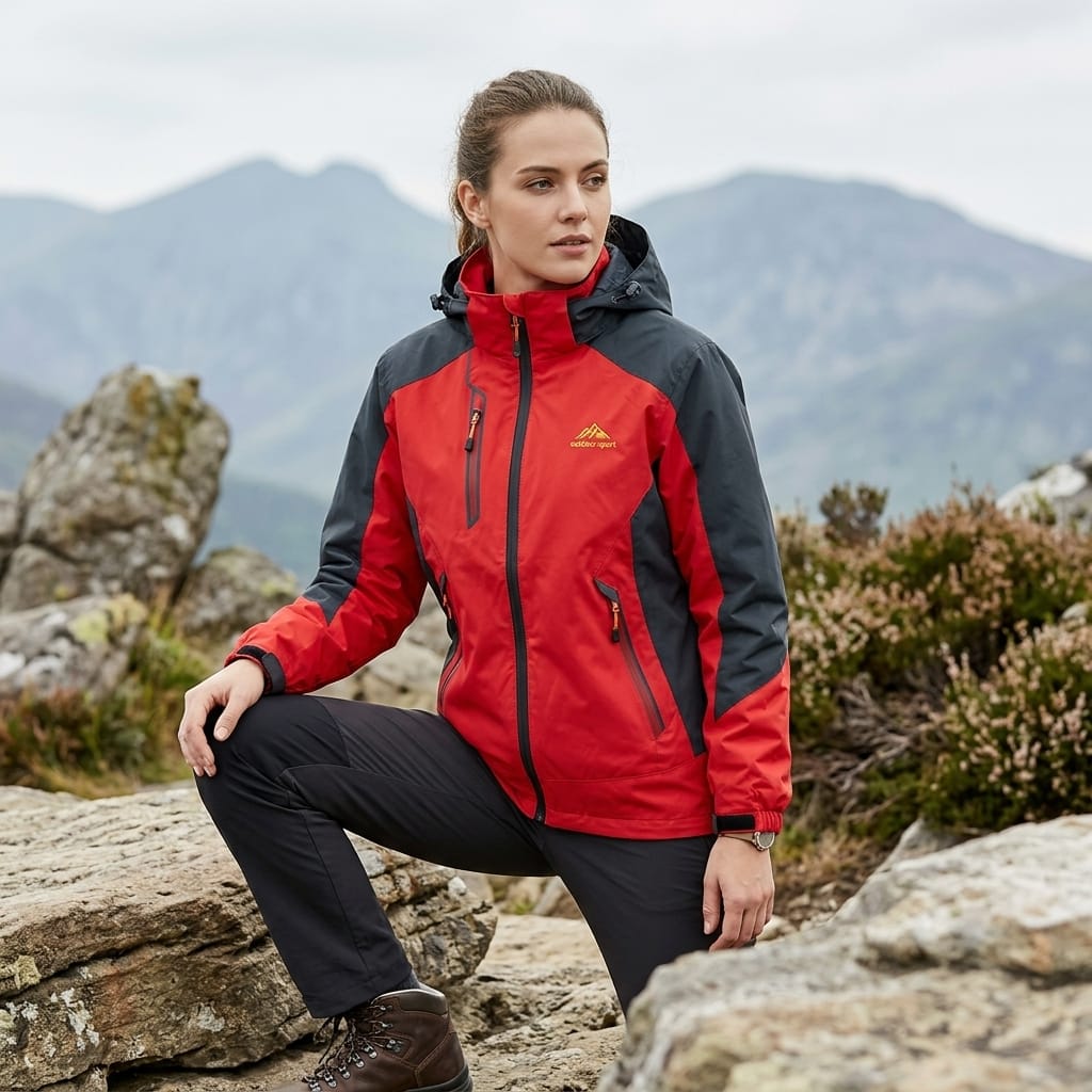 veste randonnée femme imperméable et respirante