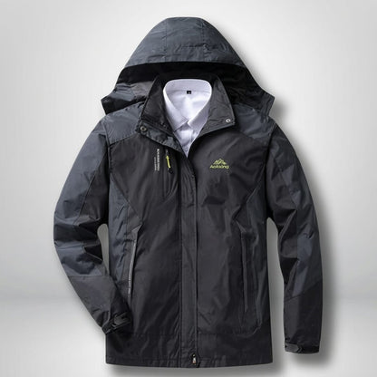 veste randonnée femme imperméable et respirante Noir / M