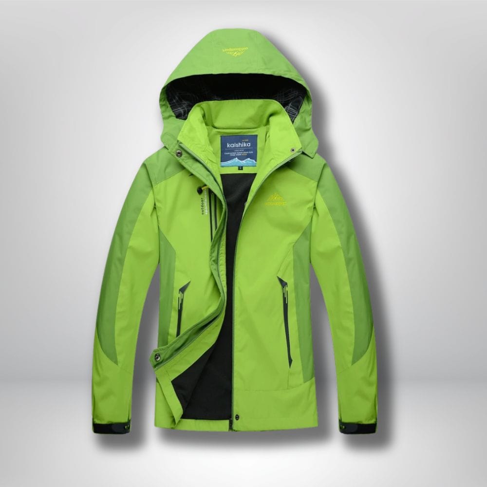 veste randonnée femme imperméable et respirante Vert / M