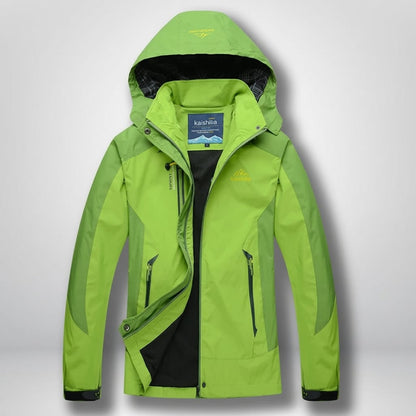 veste randonnée femme imperméable et respirante Vert / M